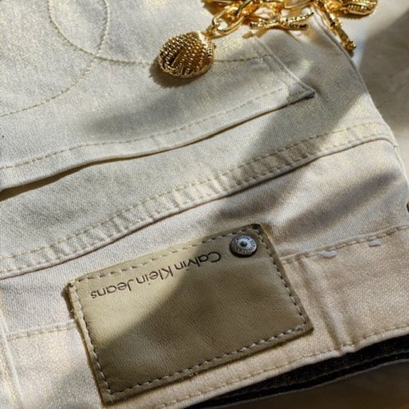 Calvin Klein metallic coated skinny jeans - Picture 4 of 5